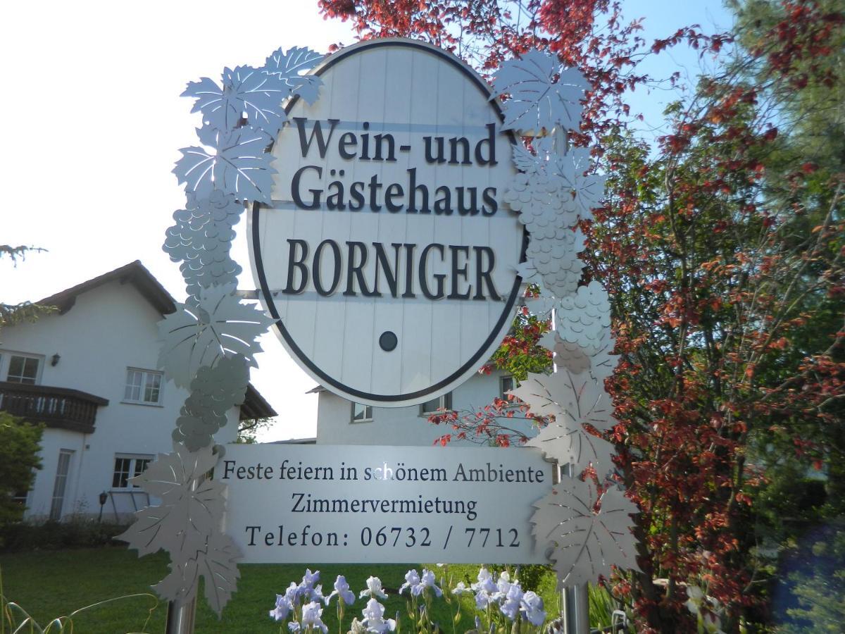 Gaestehaus Borniger Gau-Weinheim Eksteriør bilde